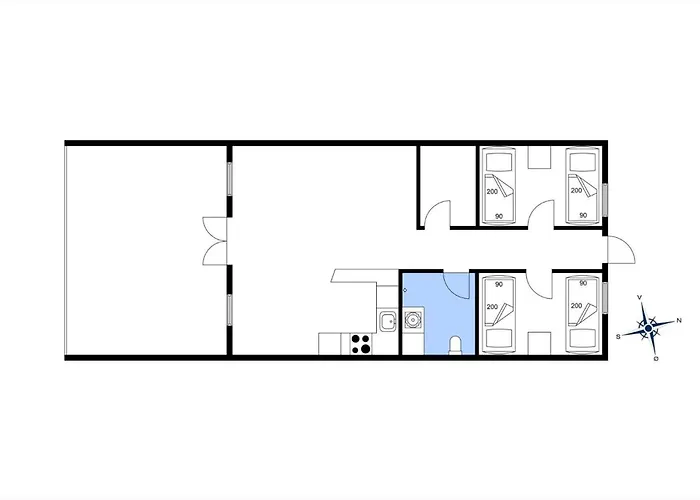 0284-romo-vestergade-3-ap-33 Apartment Havneby